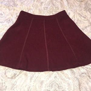 Suede Skirt